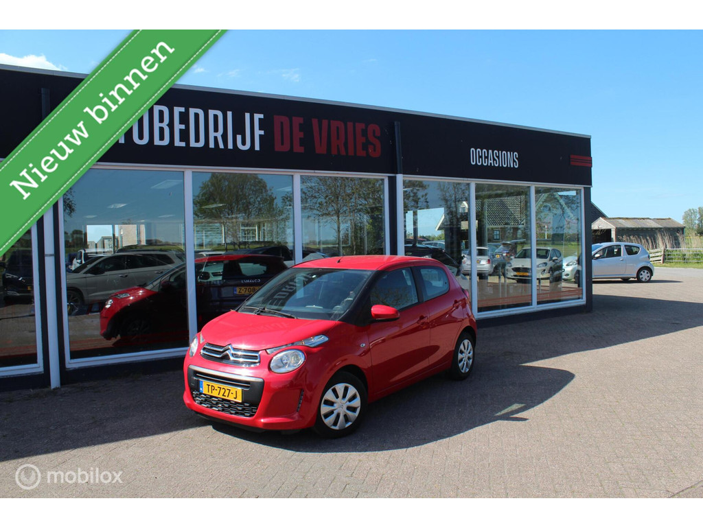 Citroën C1 1.0 VTi Shine Airco/Leder-stuur/Led/5deurs/NAP 53332834-0.jpg | Autobedrijf De Vries